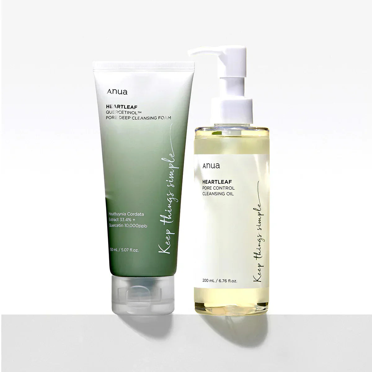 Anua Cleansing   bundle  SET (Cleansing Oil+Foam cleanser )