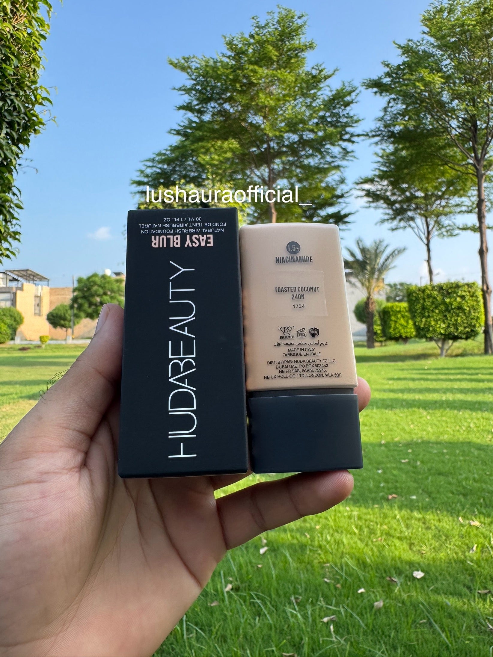 Huda Beauty Easy Blur Airbrush Foundation – 30 ML