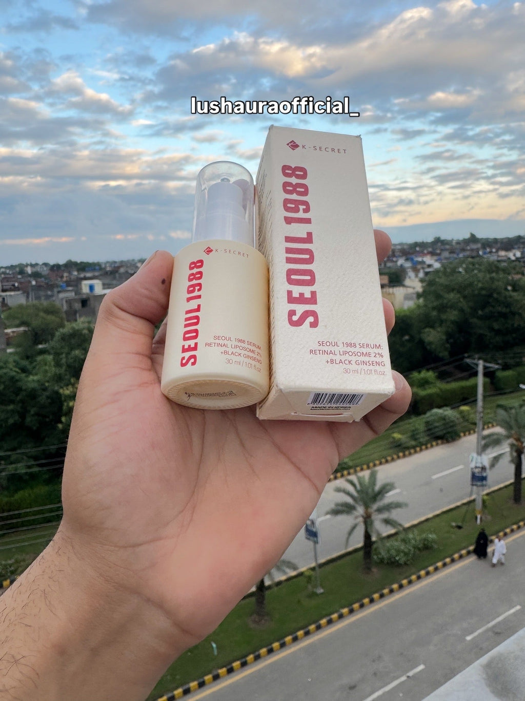 SEOUL 1988 Serum : Retinal Liposome 2% + Black Ginseng 30ml