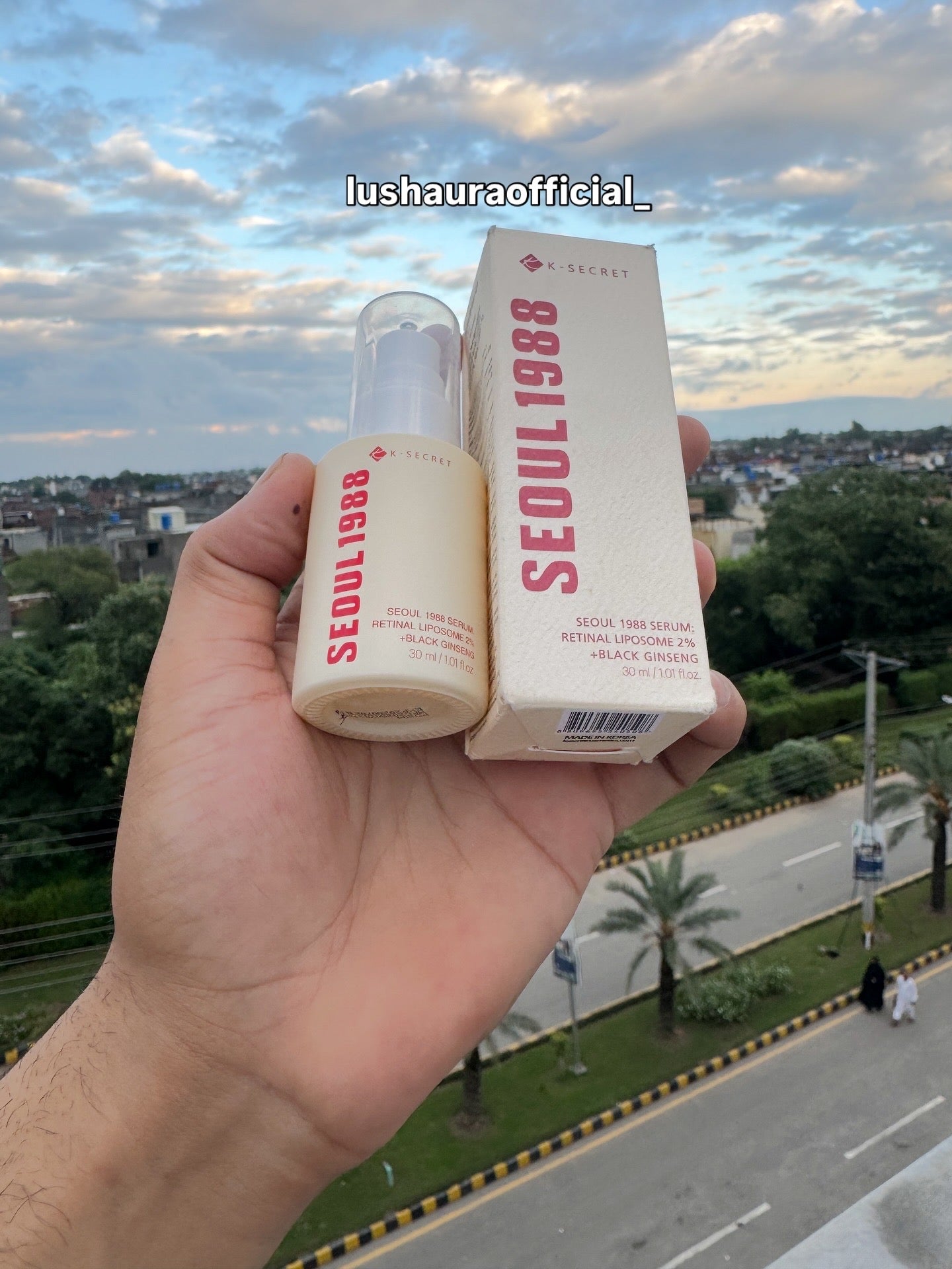 SEOUL 1988 Serum : Retinal Liposome 2% + Black Ginseng 30ml