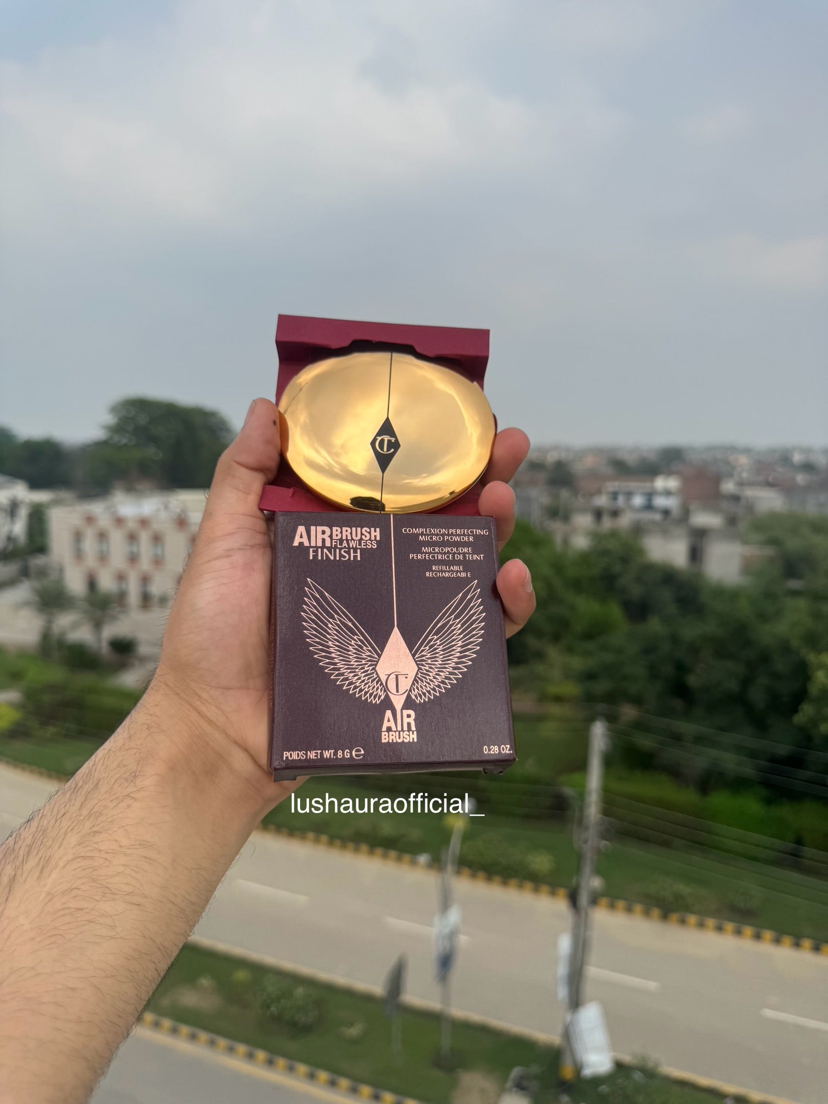 Charlotte Tilbury Airbrush Flawless Finish Setting Pressed Powder