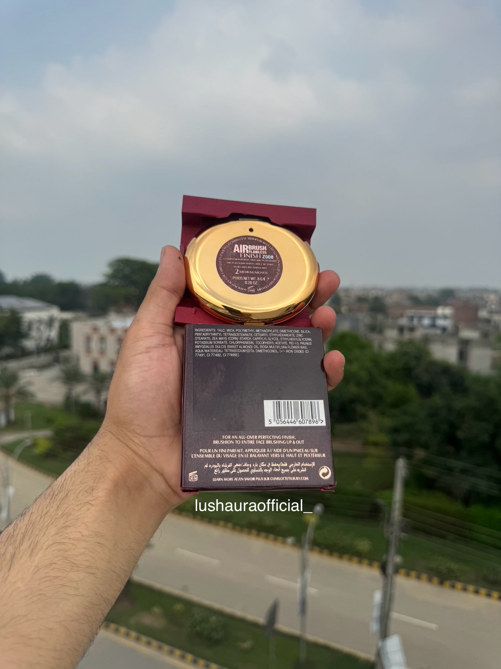 Charlotte Tilbury Airbrush Flawless Finish Setting Pressed Powder