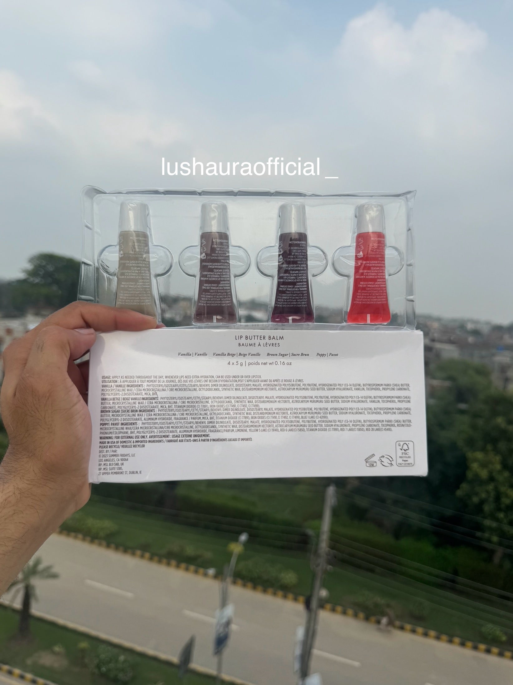 SUMMER FRIDAYS - Lip Butter Balm for Hydration & Shine