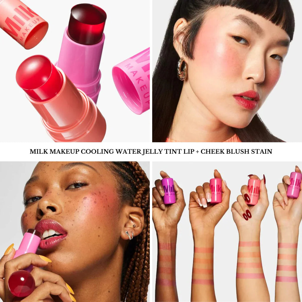 MILK MAKEUP Cooling Water Jelly Tint Lip + Cheek Blush Stain