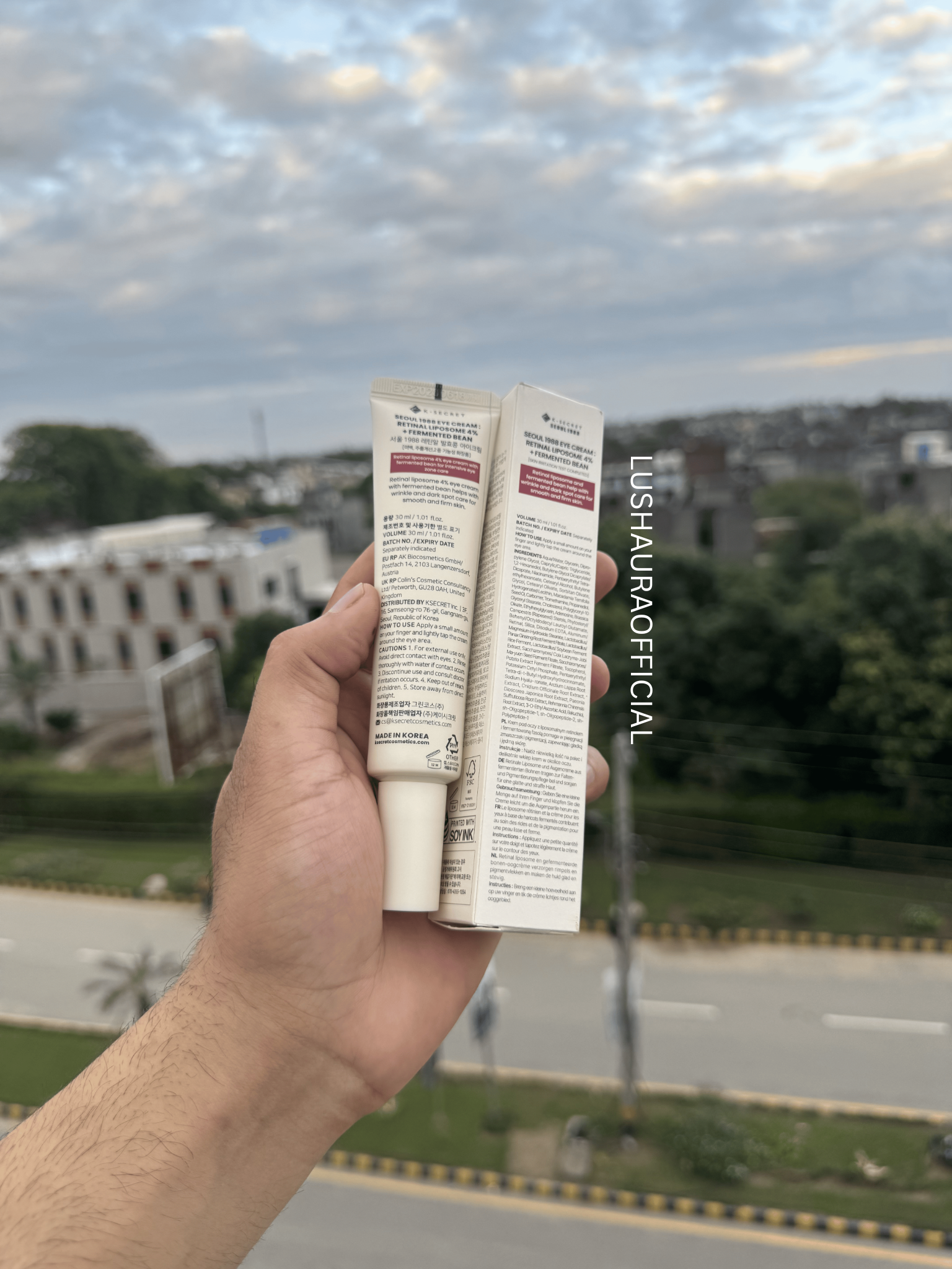 SEOUL 1988 Eye Cream – Retinal Liposome 4% + Fermented Bean