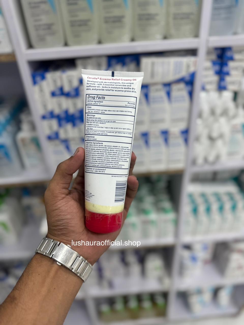 Cerave Eczema Relief Creamy Body Oil (236 ml)