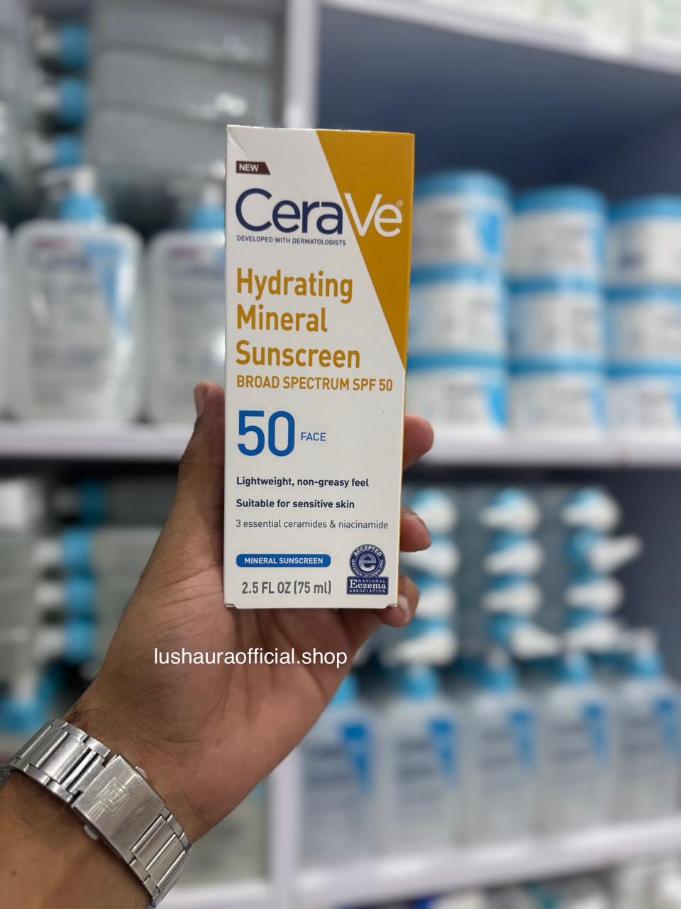 CeraVe Hydrating Mineral Sunscreen